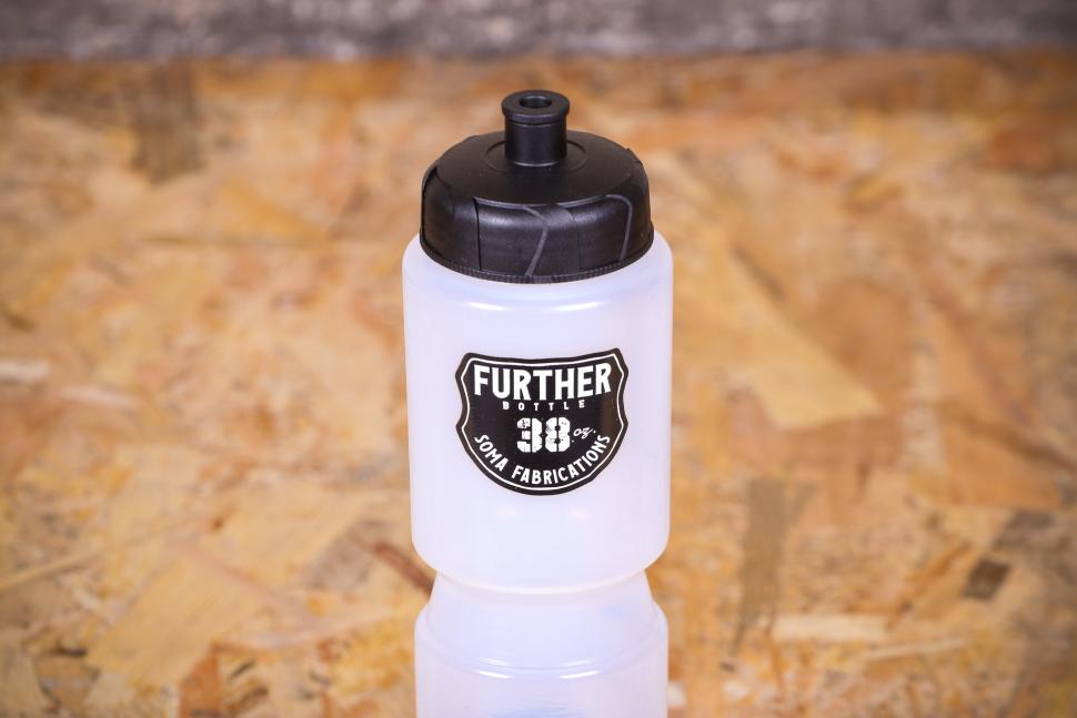 SOMA Further is world's largest cycling water bottle, delivers a full 38oz  pour - Bikerumor