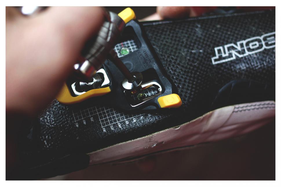 installing cleats on tiem shoes