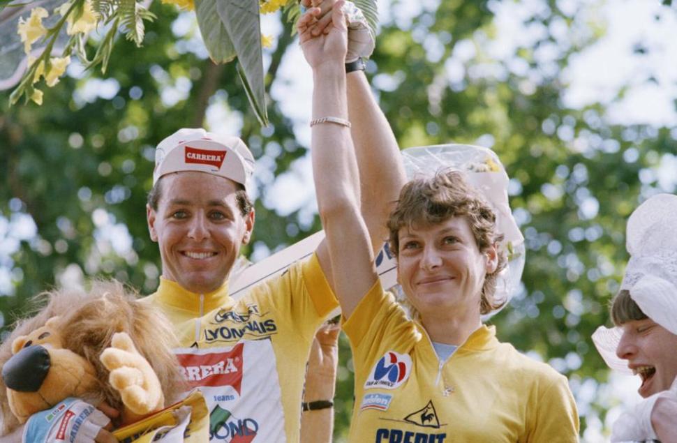 Stephen Roche and Jeannie Longo, 1987 Tour de France