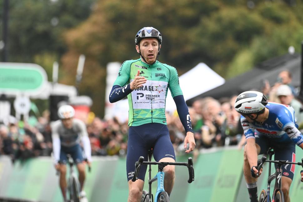 Stevie Williams wins stage 3, 2024 Tour of Britain (Simon Wilkinson/SWpix.com)