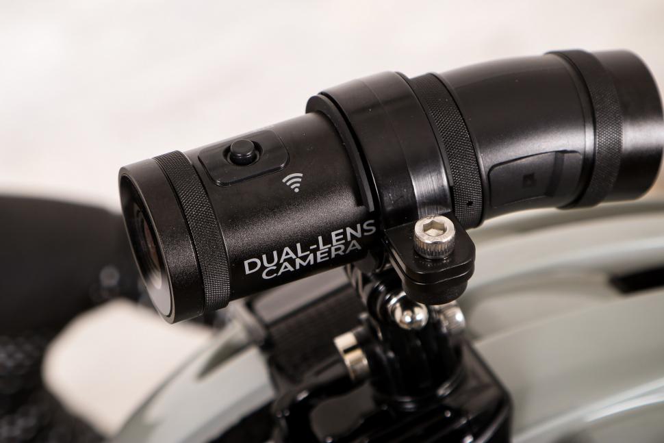 Review Techalogic Dc 1 Dual Lens Helmet Camera Road Cc