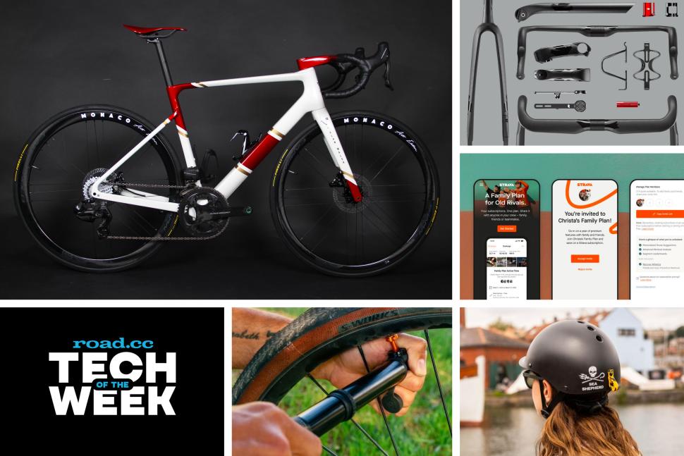 Fancy owning ‘the world’s lightest e-road bike’? That’ll be £16,800… plus Columbus makes custom bikes cable-tidy, new Cipollini endurance road bike + more