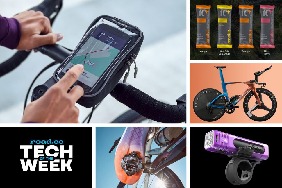 Lidl unveils its latest bike bargains including 8 saddles and 13 backpacks plus Cav s Damien Hirst designed shoes the bike with two chains Pinarello s latest TT weapon more road.cc