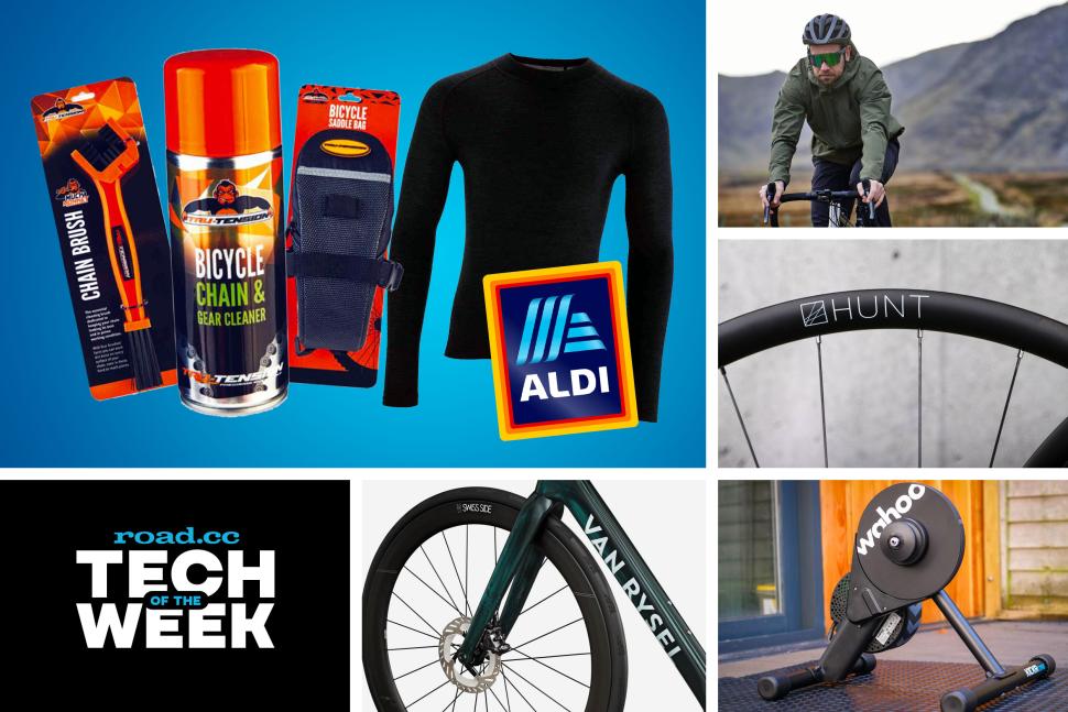 Aldi drops loads of new cycling stuff at cheap prices Wahoo slashes turbo prices Winter kit announcements 50 off refurbished Hunt wheels more road.cc