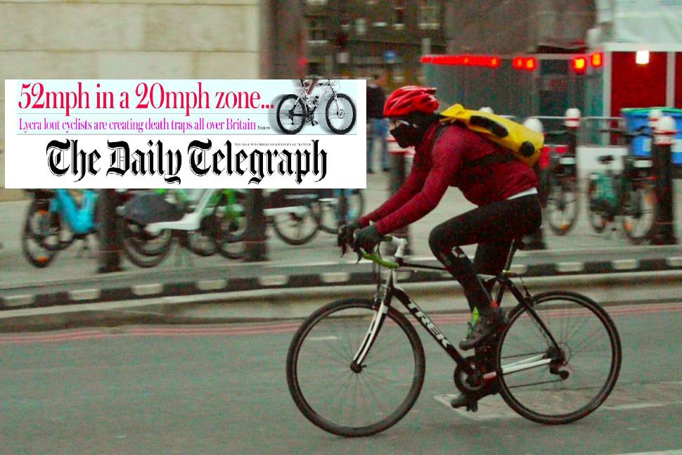 Telegraph 52mph headline correction not required on newspaper front page 