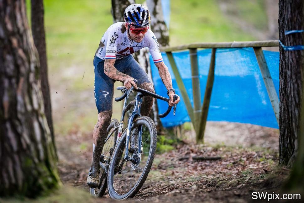 Is Van Aert entering the cyclocross season at basic level? 