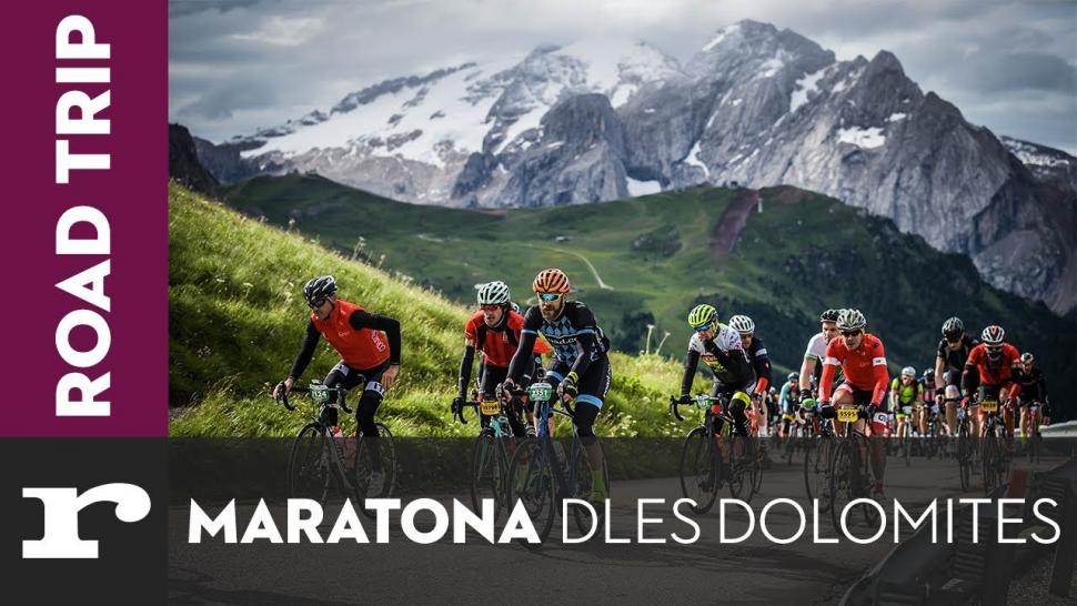 Video: riding the Maratona dles Dolomites | road.cc