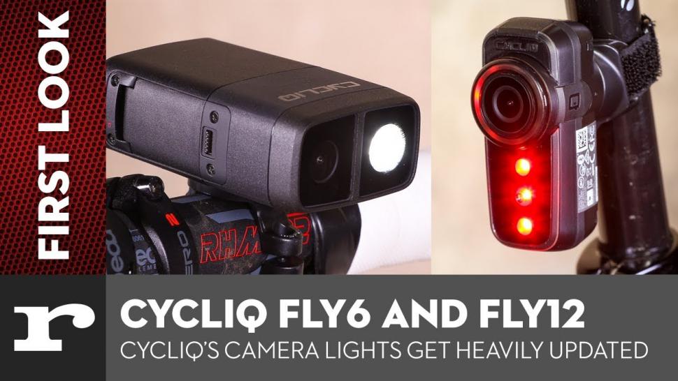 cycliq fly 6 gen 2 rear facing hd camera with light