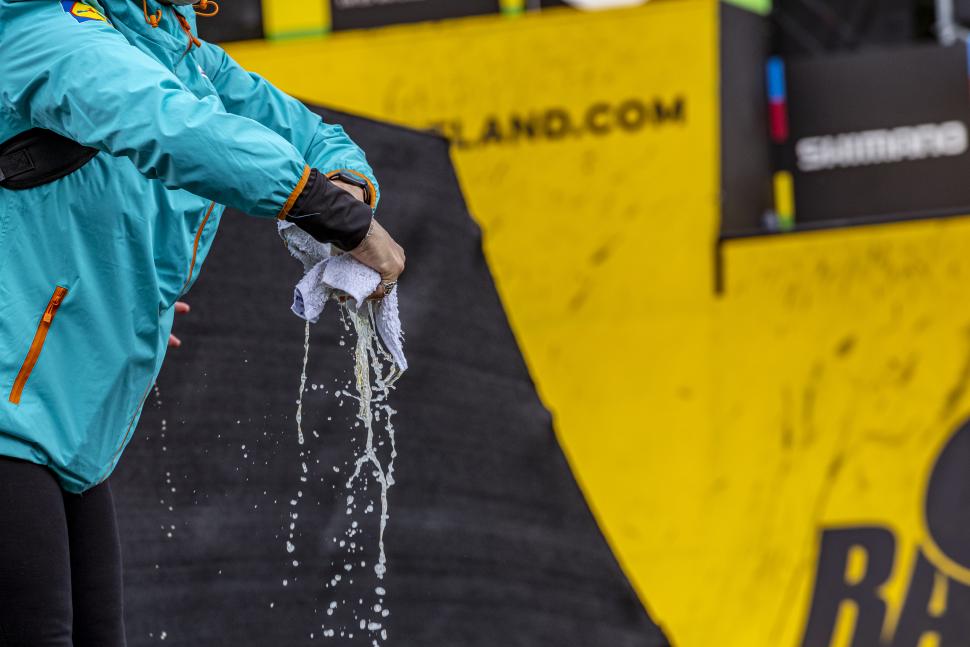 BMX volunteers, Glasgow worlds (Javier Martínez de la Puente/SWpix.com)