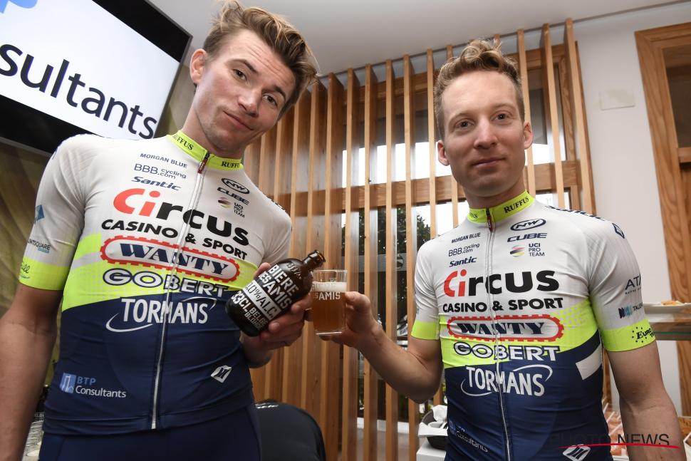 Riders delighted as Belgian team signs zero alcohol beer brand as