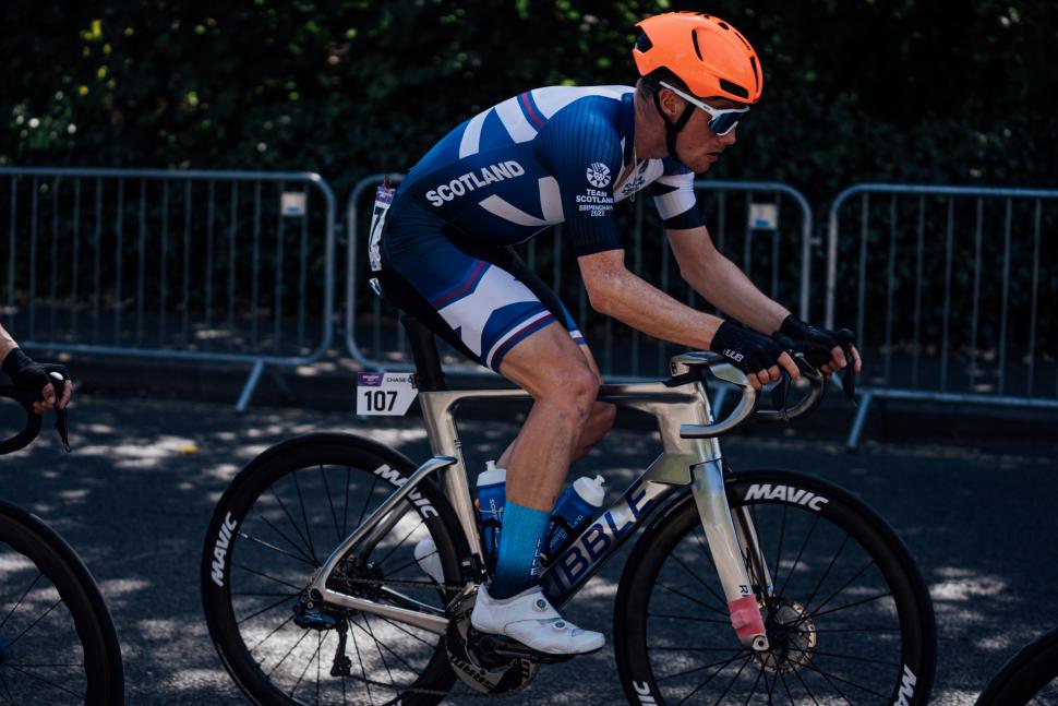 2022 Ribble Ultra SL R commonwealth Finn Crockett racing (Zac Williams/SWpix.com)