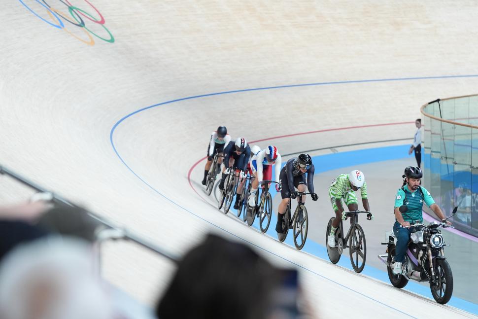 Ese Ukpeseraye, keirin, 2024 Paris Olympics (Zac Williams/SWpix.com)