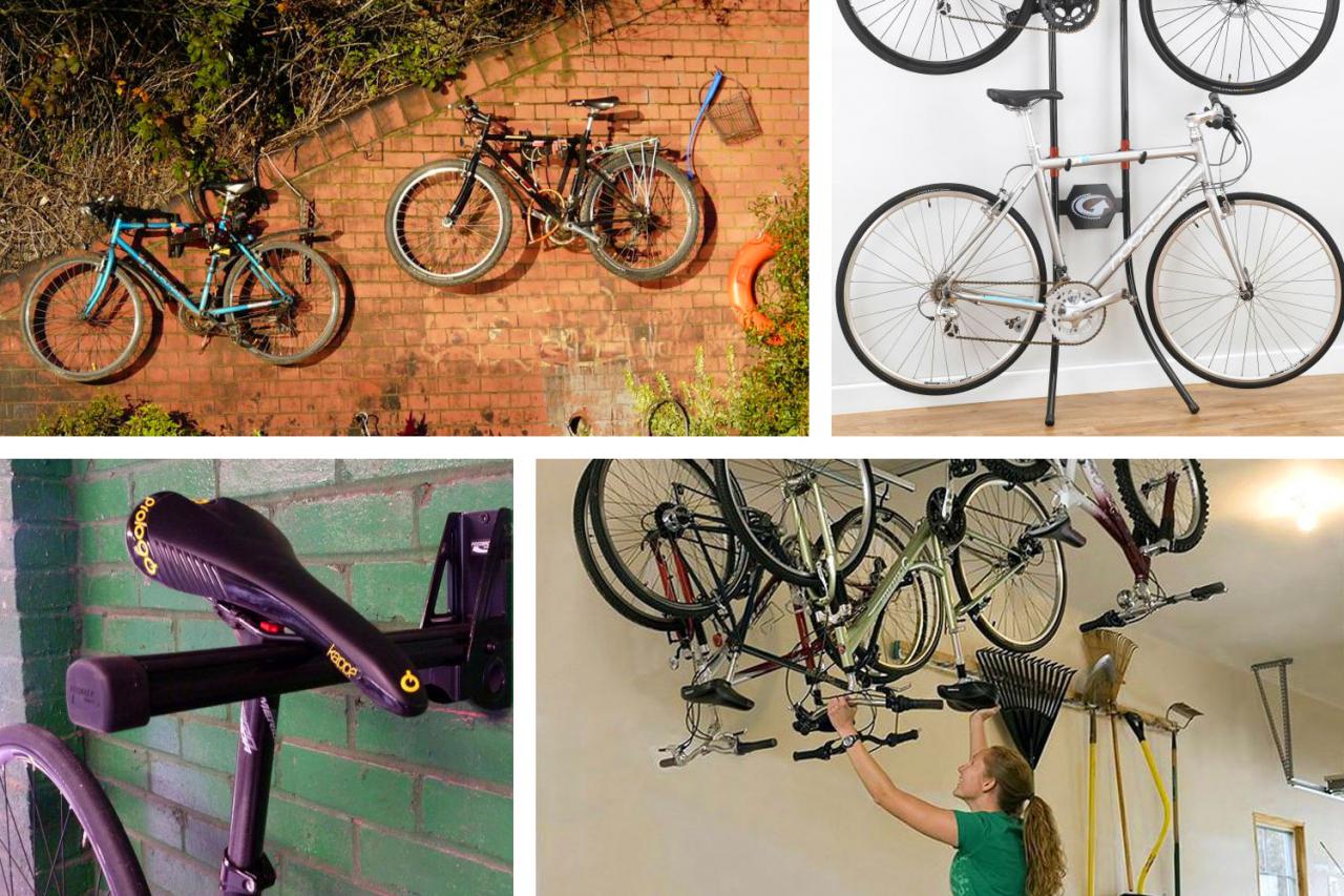 Bike Pedal Hook Wall Mount Bracket Hanger Tire Holder Storage Bicycle Rack