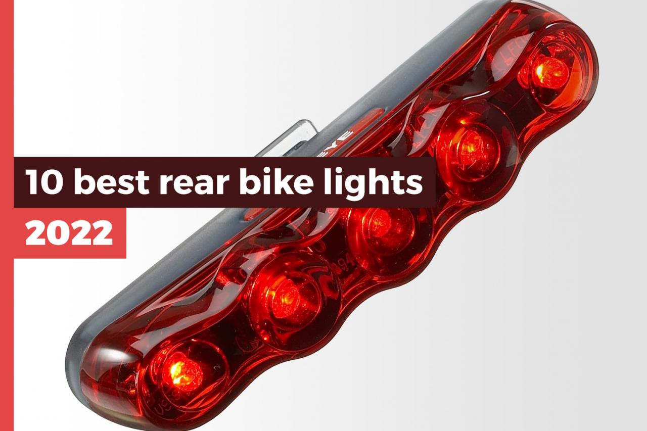 Carsons Rear 2 LED Bike Light Set-Light Red Lamp Tail Waterproof Flash 