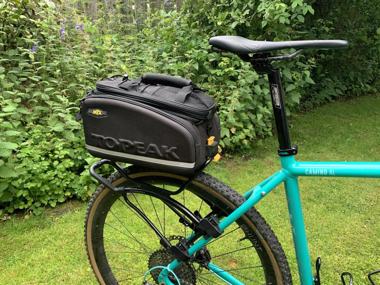 Topeak bike store rack bags