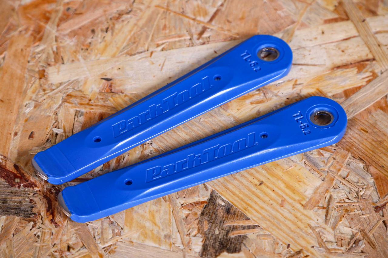 Park Tool Steel Core Tire Levers Set of 2 Blue One Size for sale online 