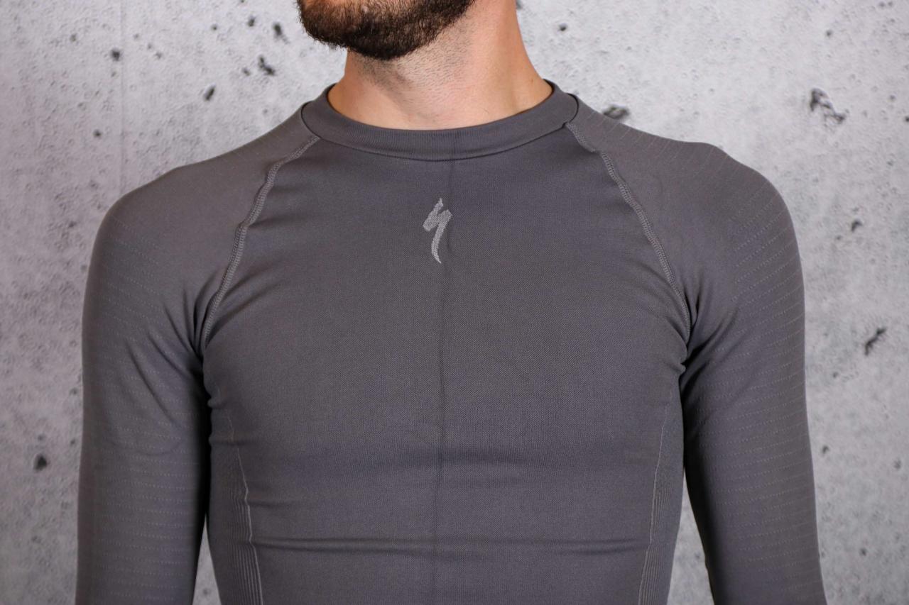 Merino Long Sleeve Base Layer Black: Men's Cycling Clothing – La