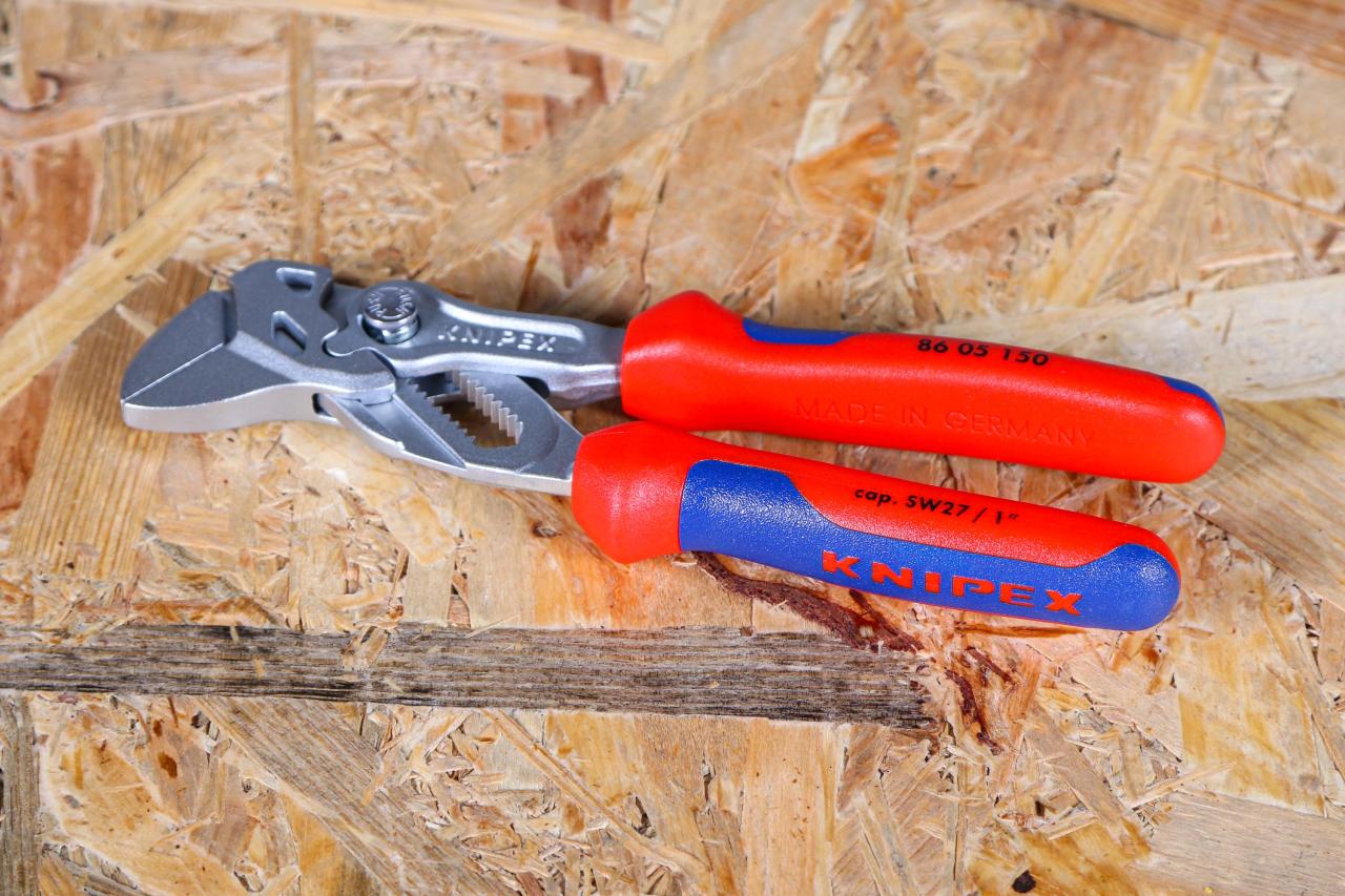 Knipex 86 05 150 6 Mini Pliers Wrench w/ Comfort Grip