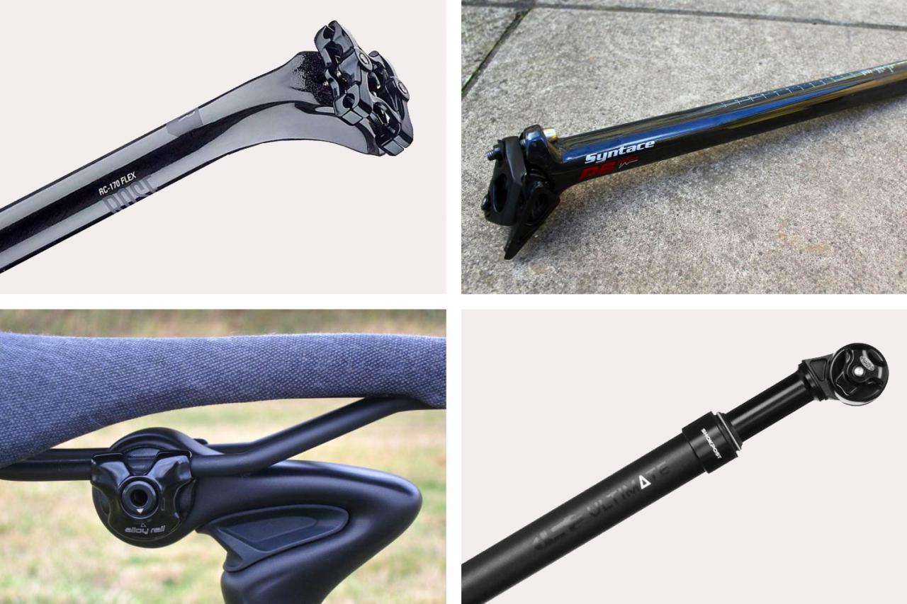 spring loaded seat post