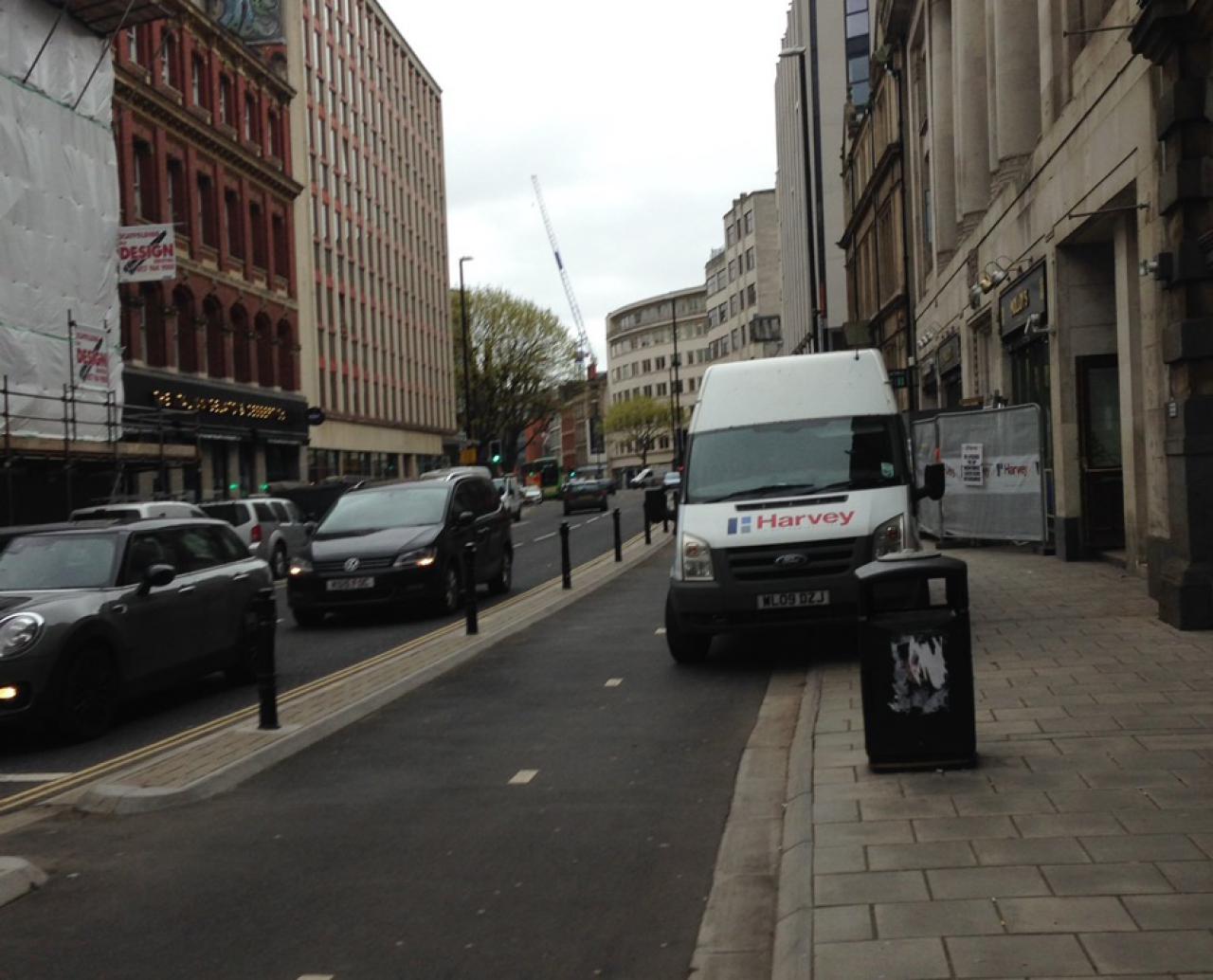 to drivers New website cyclists park Bristol report ... who help