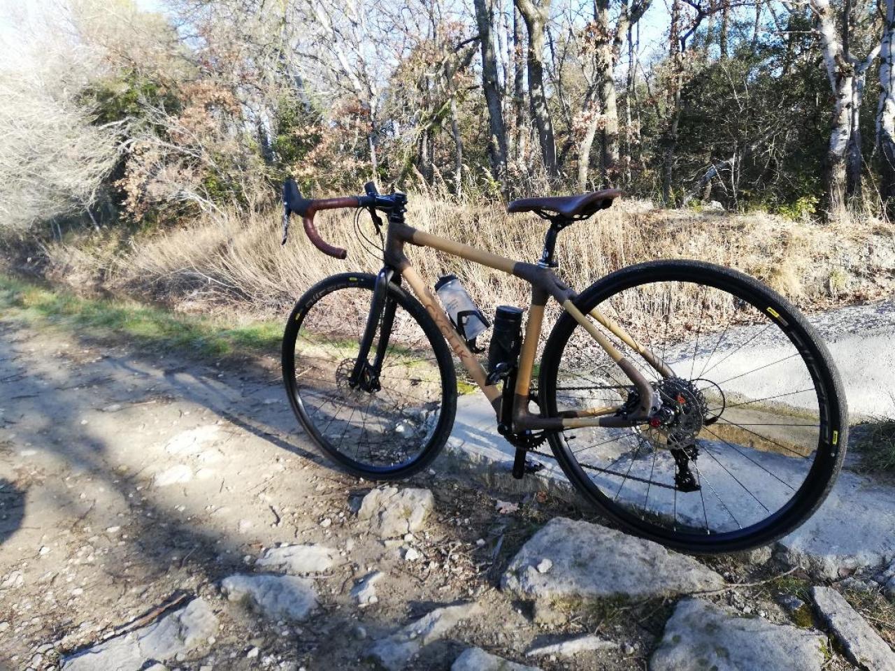 Cyclik introduces gravel bike made from bamboo road.cc