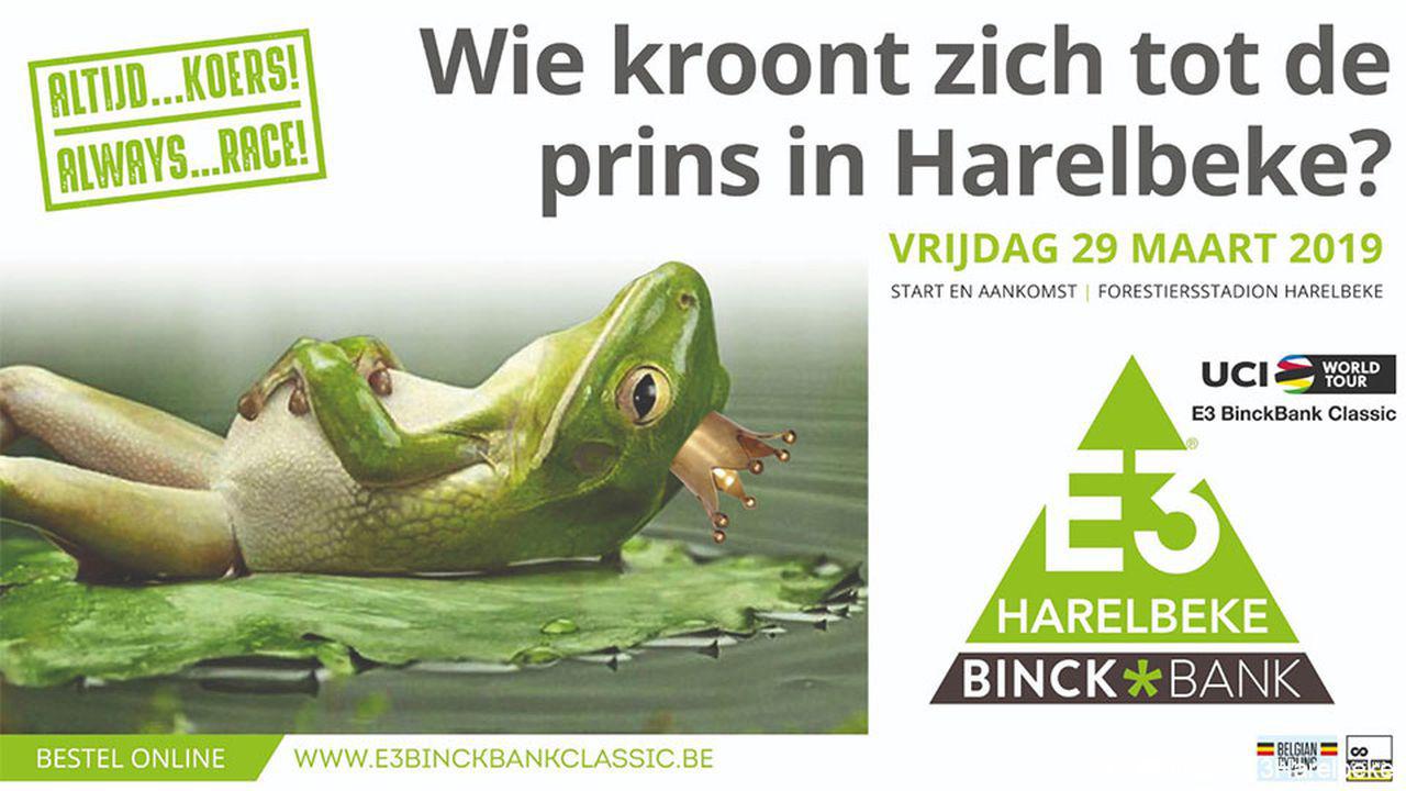 Sick As A Frog E3 Binckbank Classic Organisers Unveil New Poster And Have Dig At Uci Road Cc