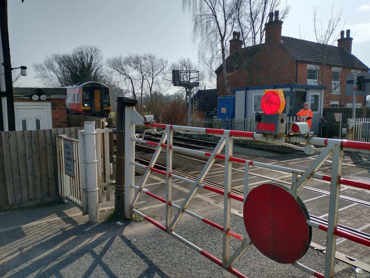 Arrested I M Willing To Take My Chance Police Seek Cyclist Who Attempted To Jump Level Crossing Barrier Road Cc