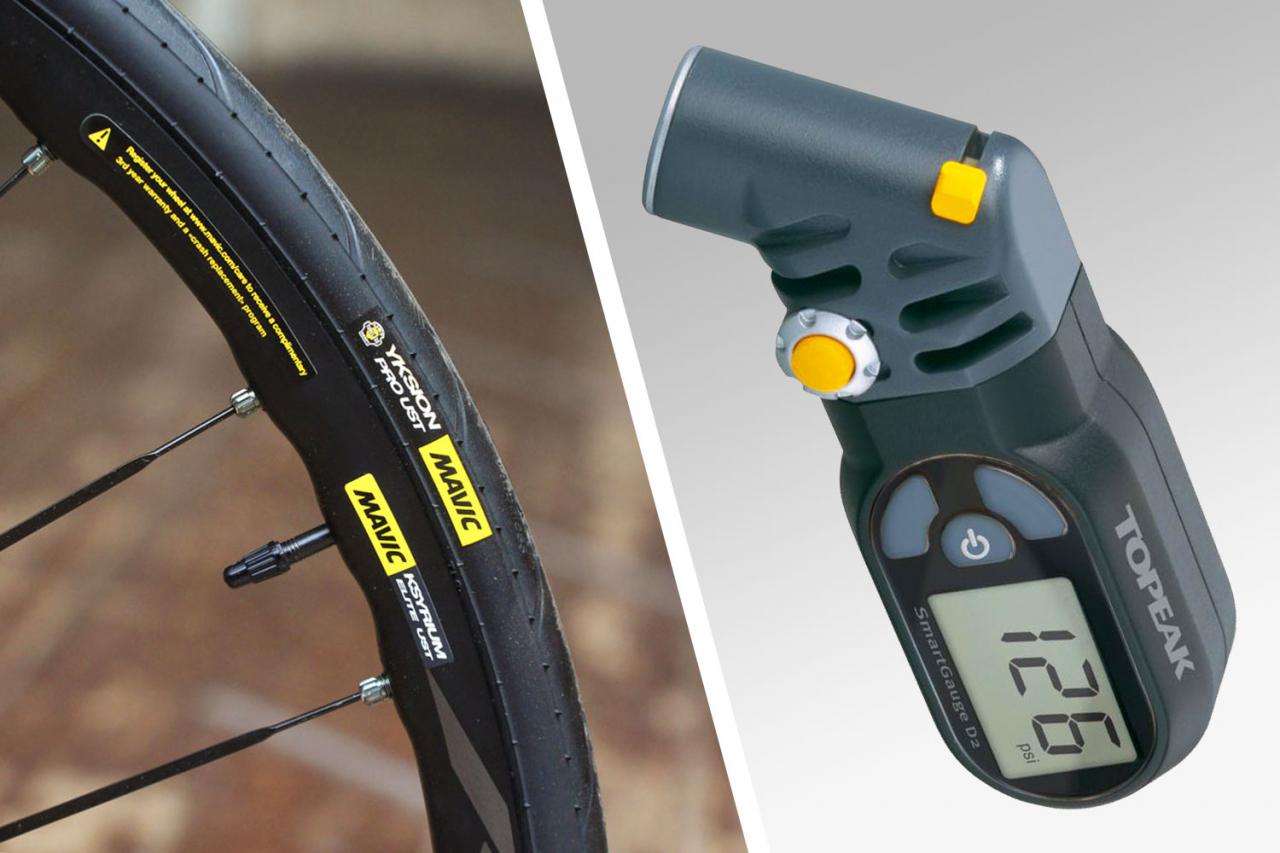 mountain bike tyre pressure gauge