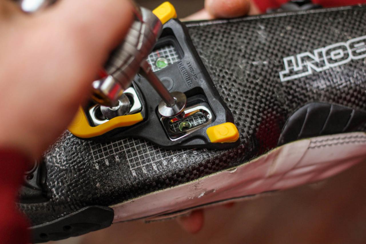 How to get your shoe cleats set up 