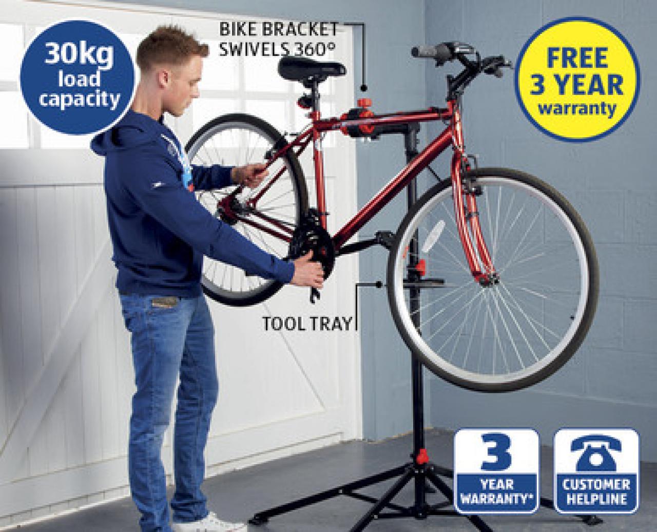 bike repair stand aldi