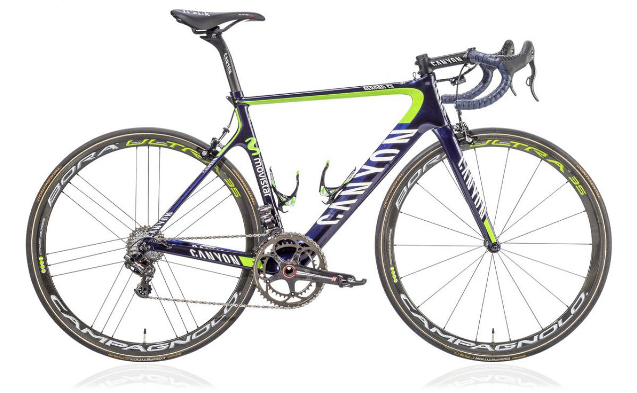 For sale, Alex Dowsett and Nairo Quintanas old Canyon Movistar race bikes road.cc