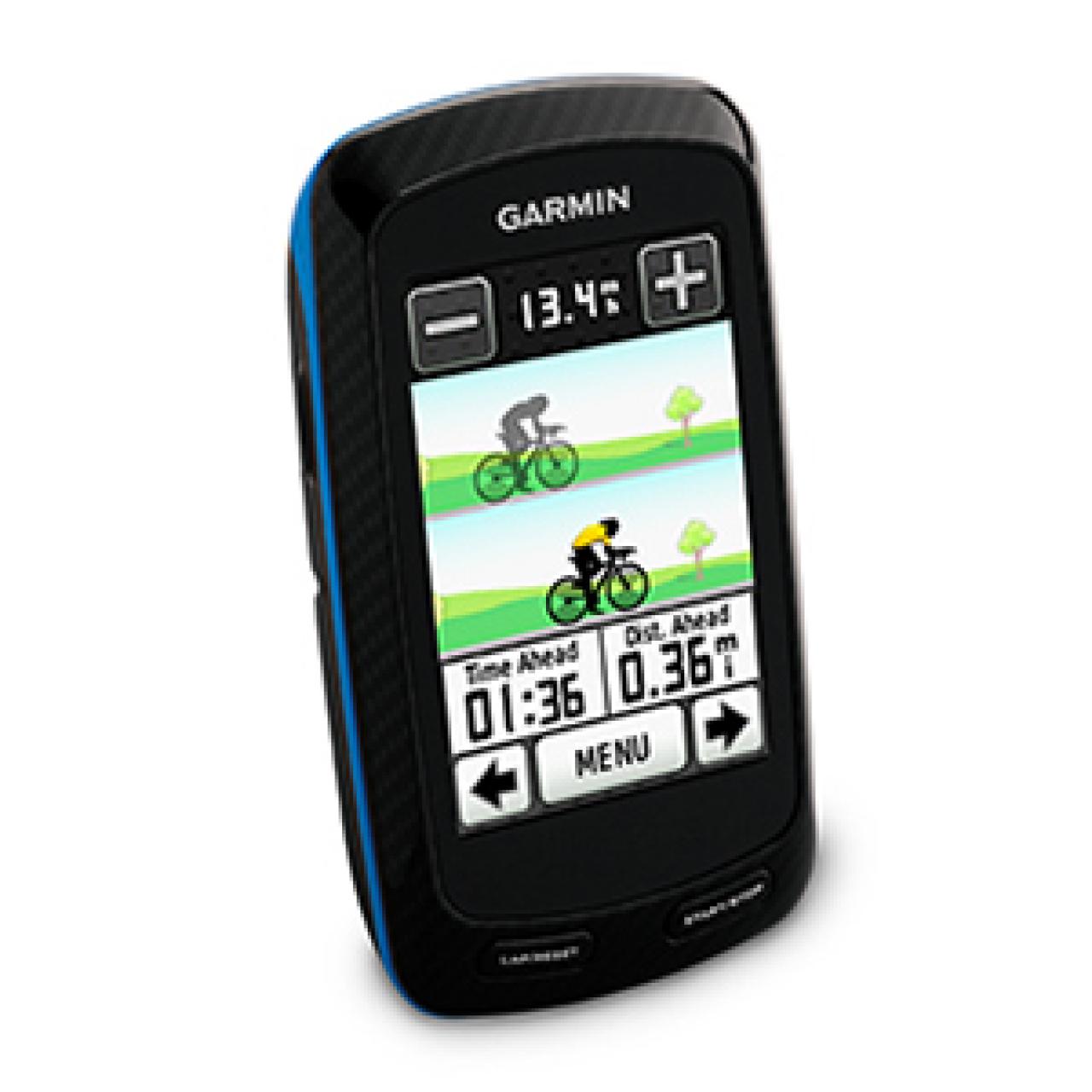 Garmin Edge 800 Bike GPS touchscreen nero e blu 010-00899-00