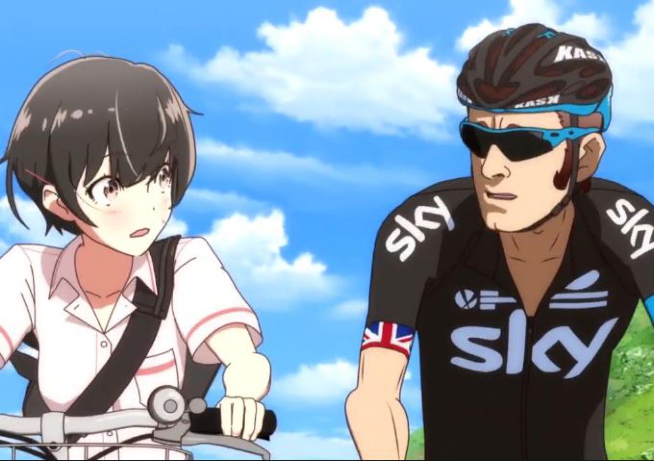 Hill Climb Girl Bradley Wiggins Stars In And Inspires Cool Japanese Animation Road Cc