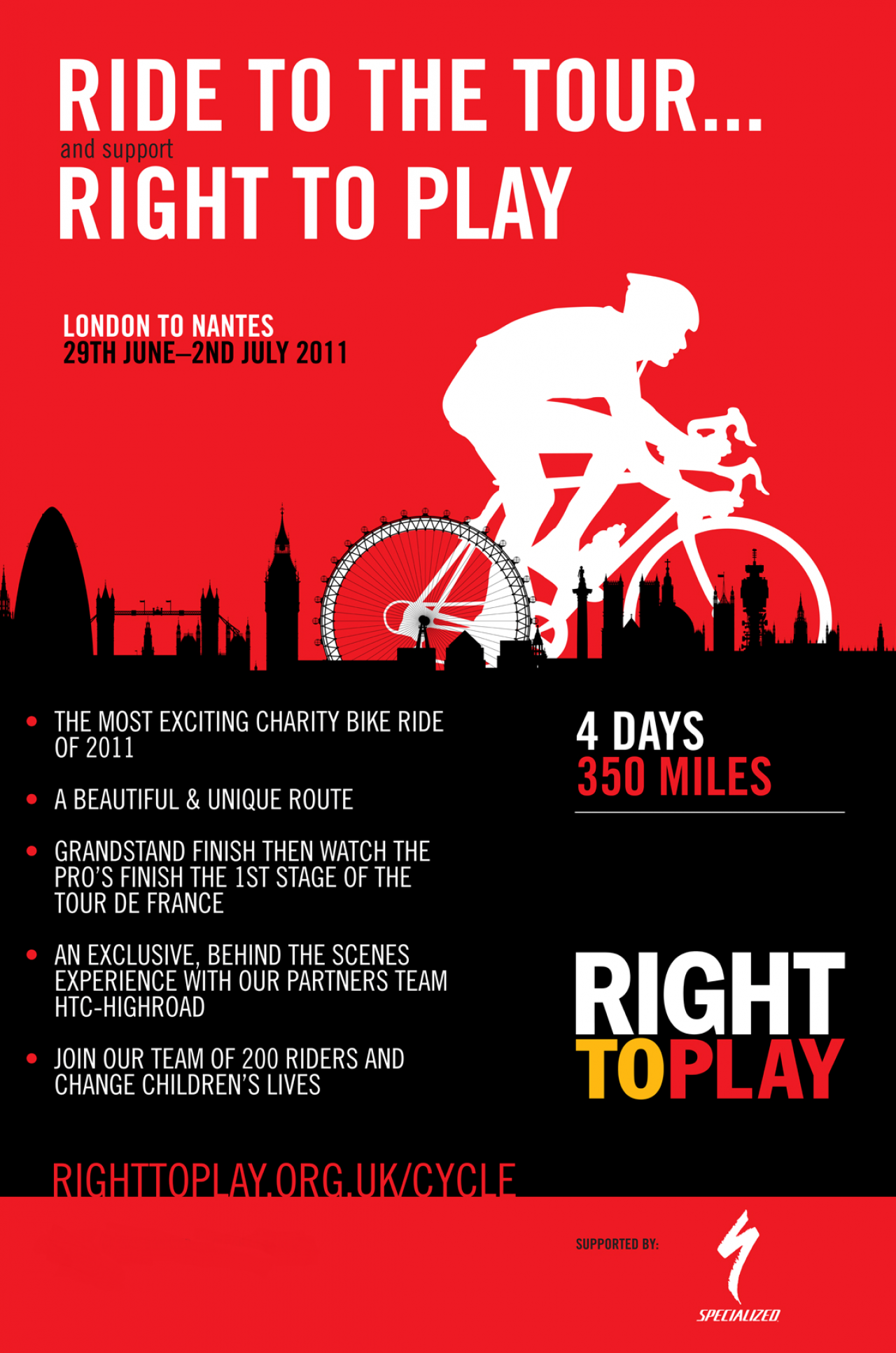 Right to Play Tour de France charity ride ups the ante | road.cc