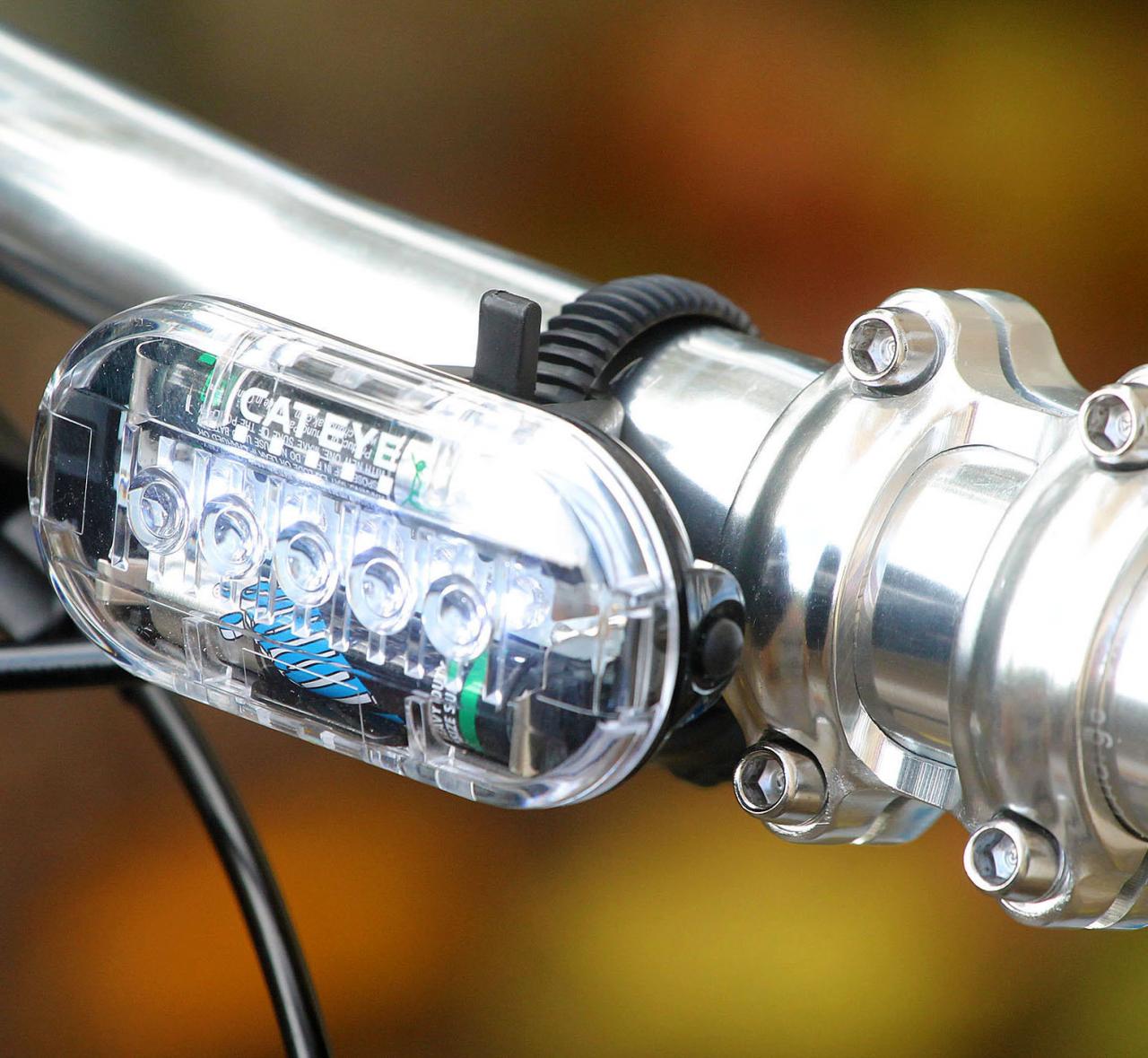 Cateye Omni 5 LED Front Bike Light HL155 Cycle Safety Headlight 