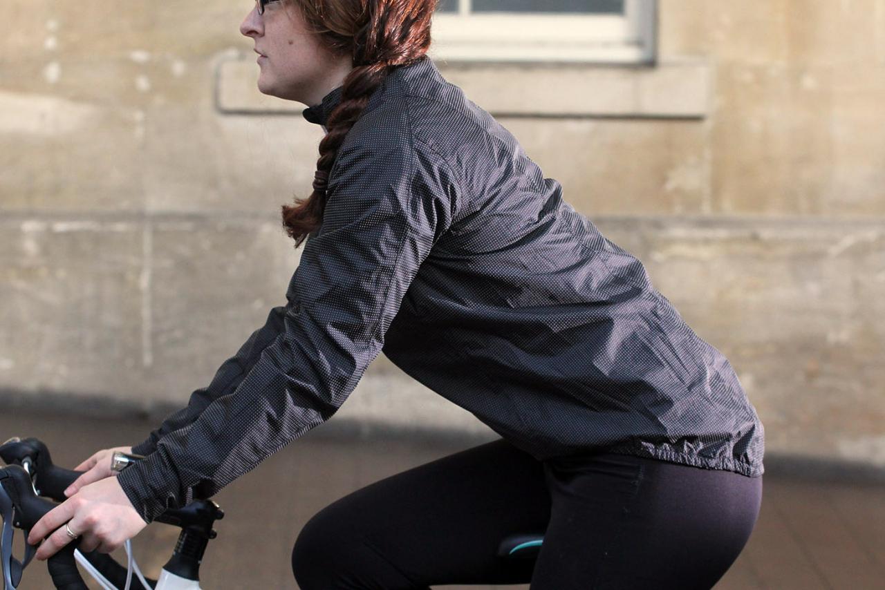 Sugoi Womens Zap Reflective Bike Jacket Seabreeze Size M UK Size 12 Cycling BNWT 