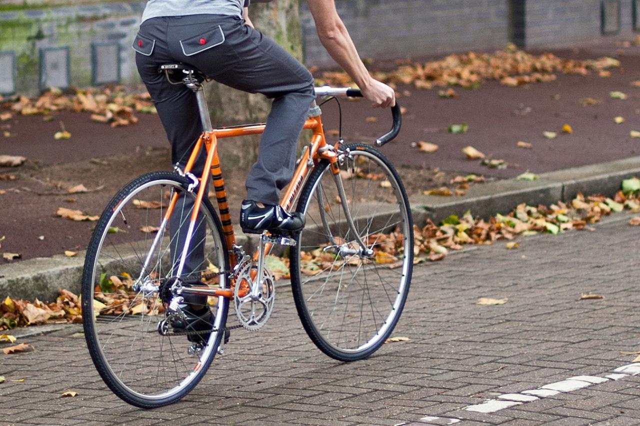 Bike Trouser Protector from Bicycle Tube  Orange  Sabharwal GRP Havoc  Market