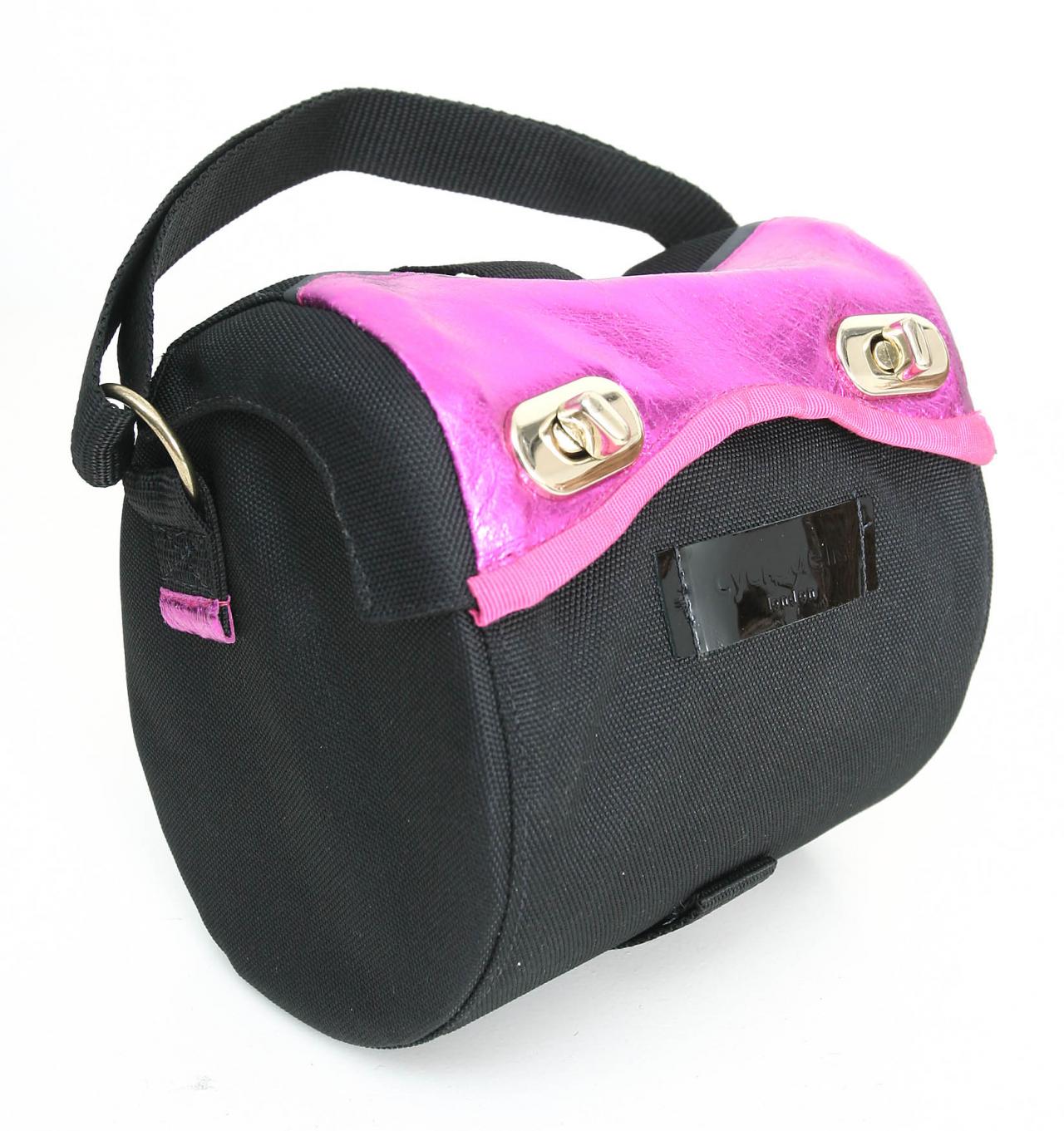 pink bike bag