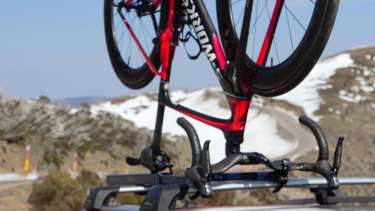 Kickstarter Upside Racks is a new roof rack that fits any bike to any car with roof bars road.cc