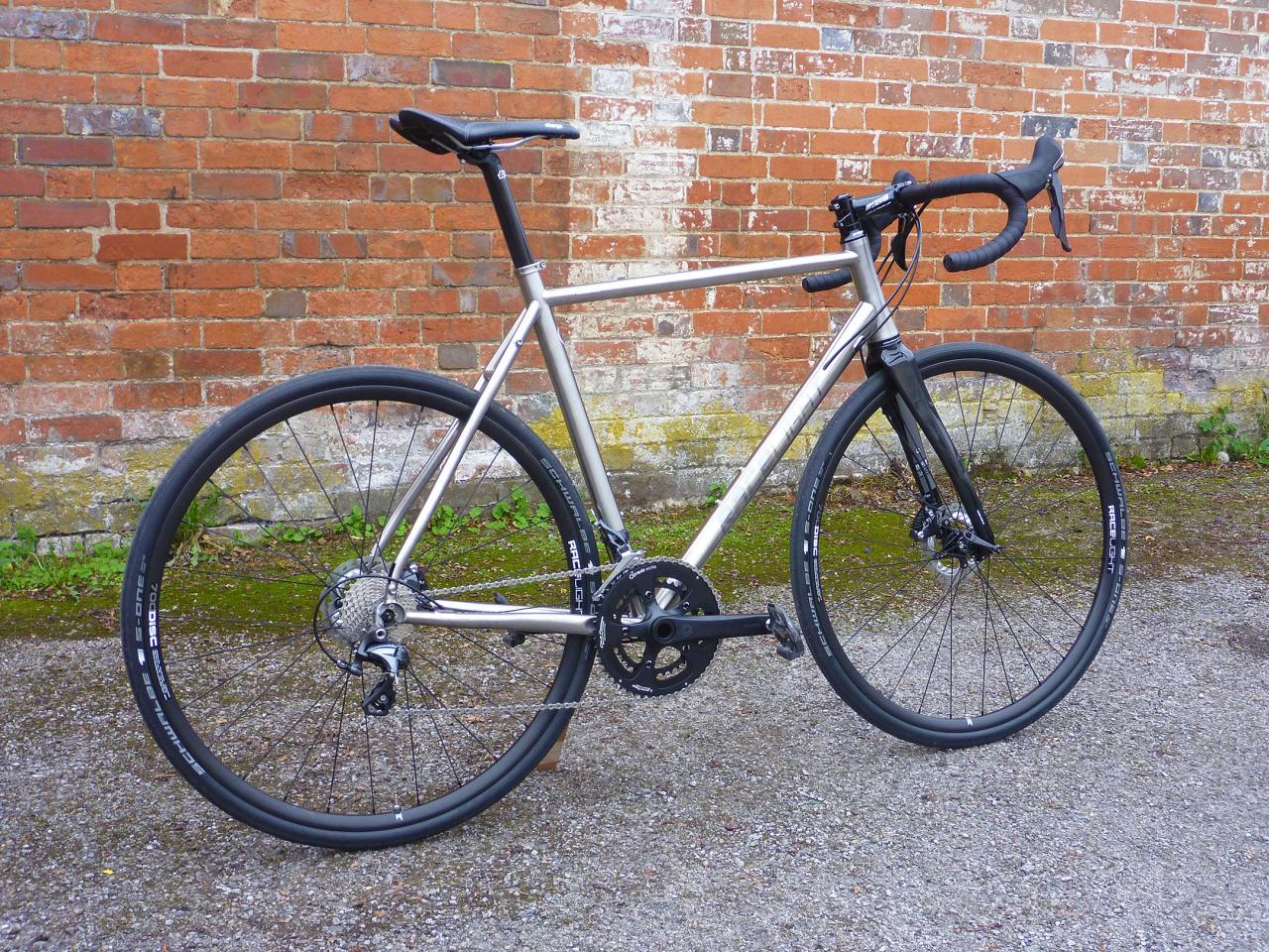 Review Kinesis GF Ti Disc frameset road.cc