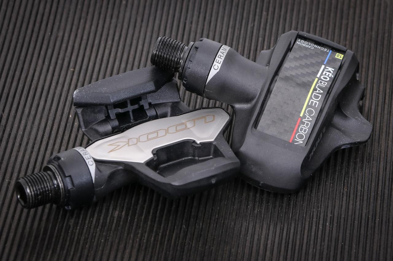 look keo blade carbon ti axle road pedals