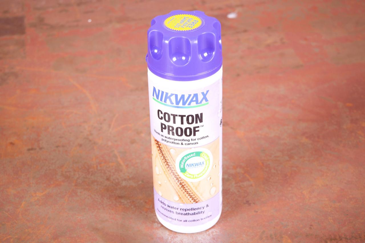 Nikwax Cotton Proof Waterproof 