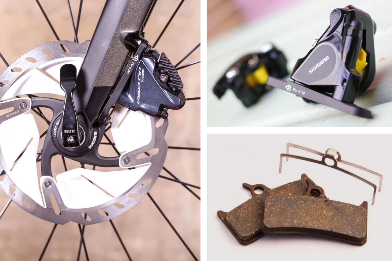 replacing bicycle disc brake pads
