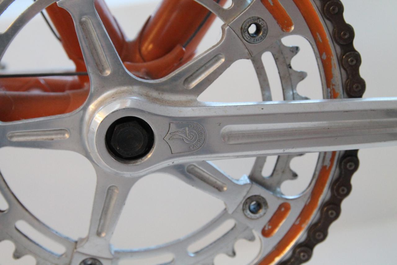 worn crankset