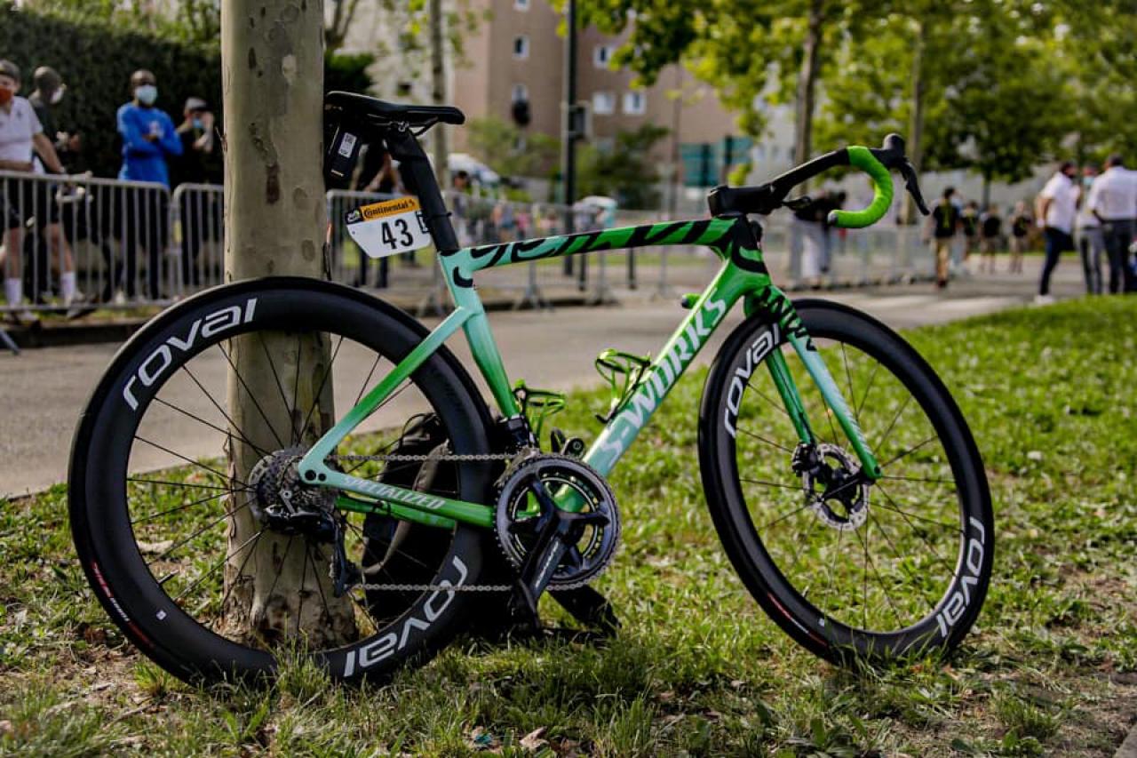 the green bike