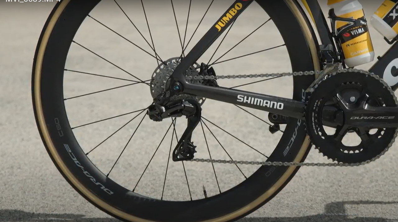 I Don T Think Anyone Is Riding Sram Unless They Re Paid To Or Forced By Their Sponsor Phil Gaimon Calls Jumbo Visma Dropping Shimano A Marginal Loss Shell Logo Appears On Most Gb Kits