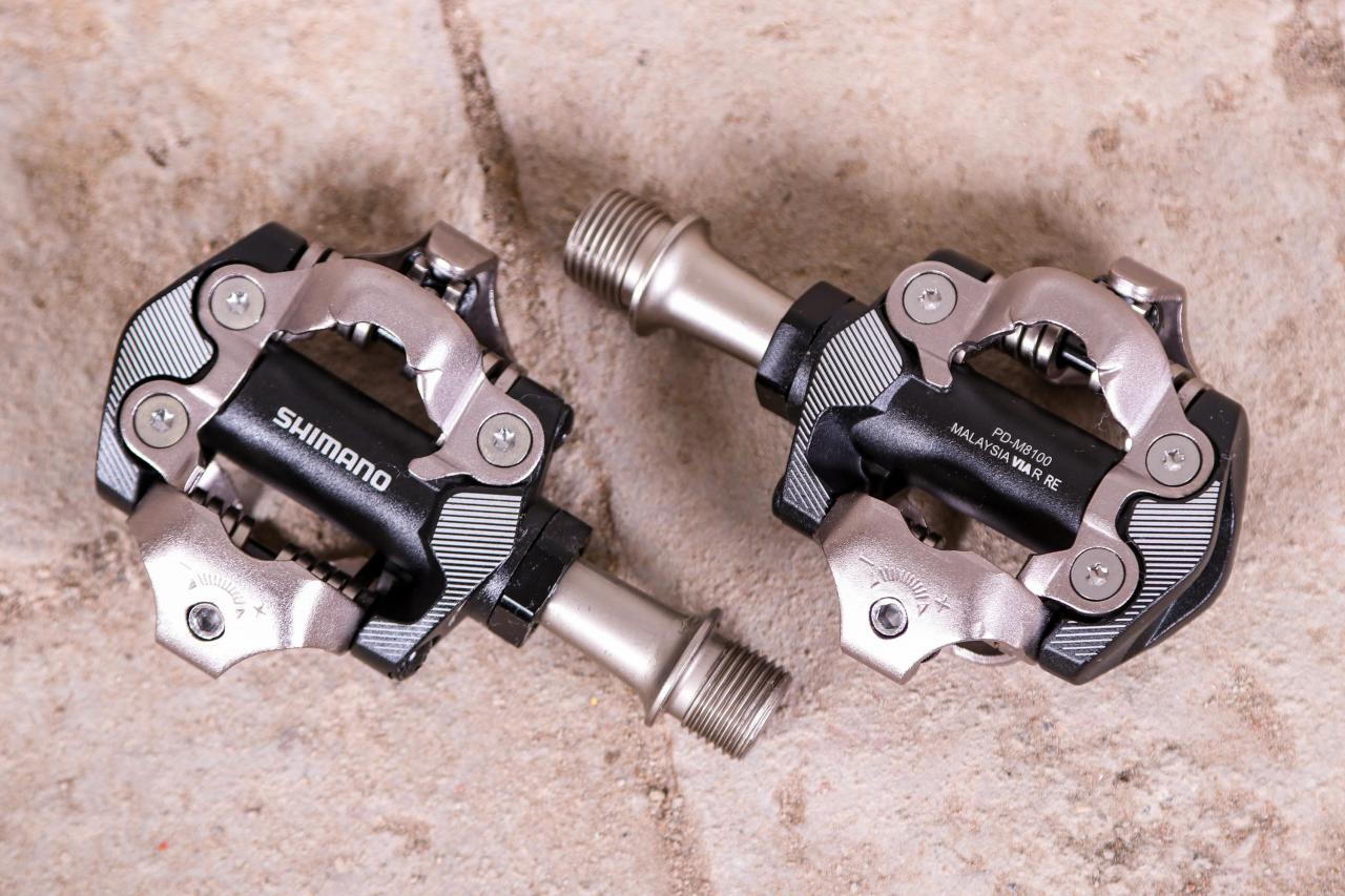 SHIMANO DEORE XT PD-M8100 bicycle pedal SPD cleats Self-Locking SPD Pedals MTB