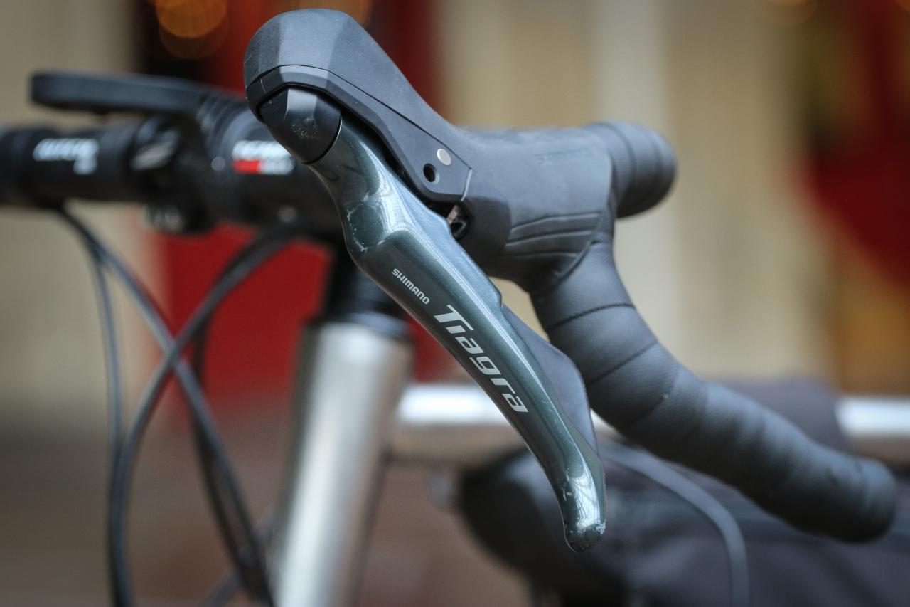 v brake levers with road calipers