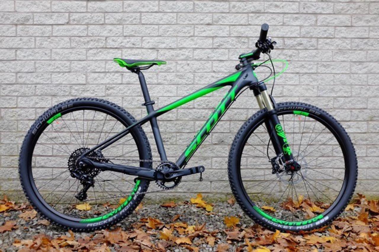 scott green bike