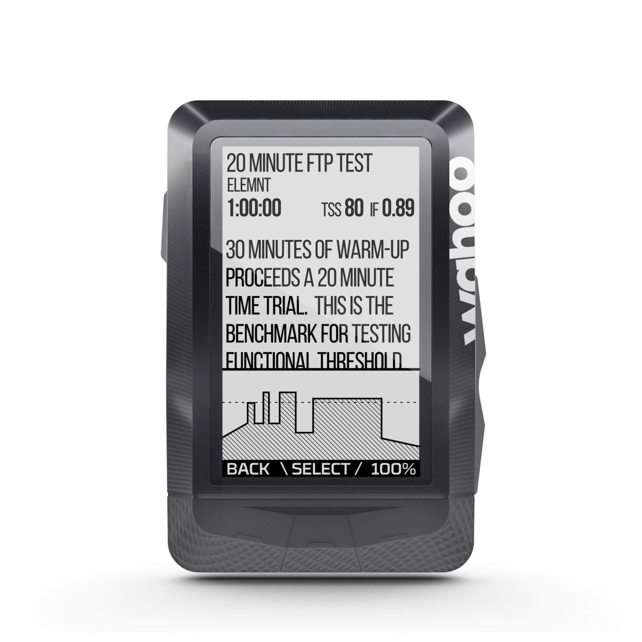 wahoo elemnt bolt ftp test